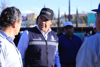 Supervisa Leo Montañez obras hidráulicas por 10 millones de pesos.