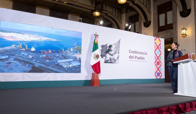 Gobierno de México anuncia inversión de 32 mil 875.24 mdp para la modernización de seis puertos estratégicos del país.